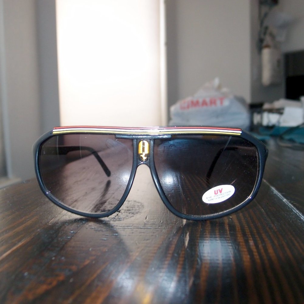 vintage square aviators-with defect